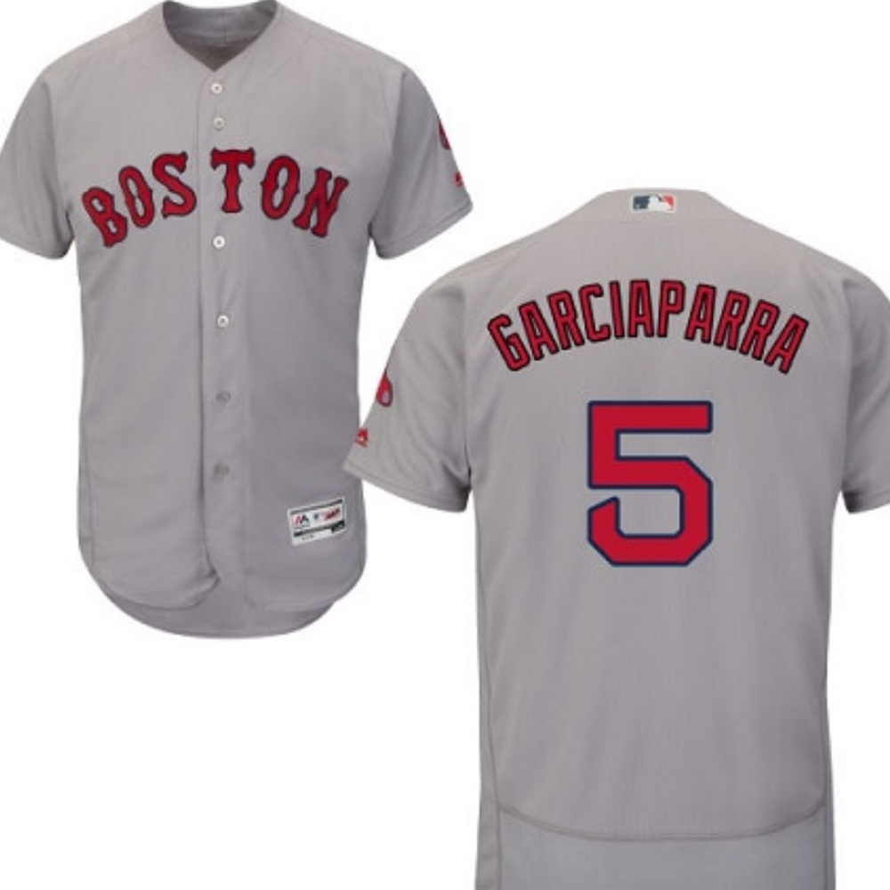 Nomar Garciaparra Grey jersey
